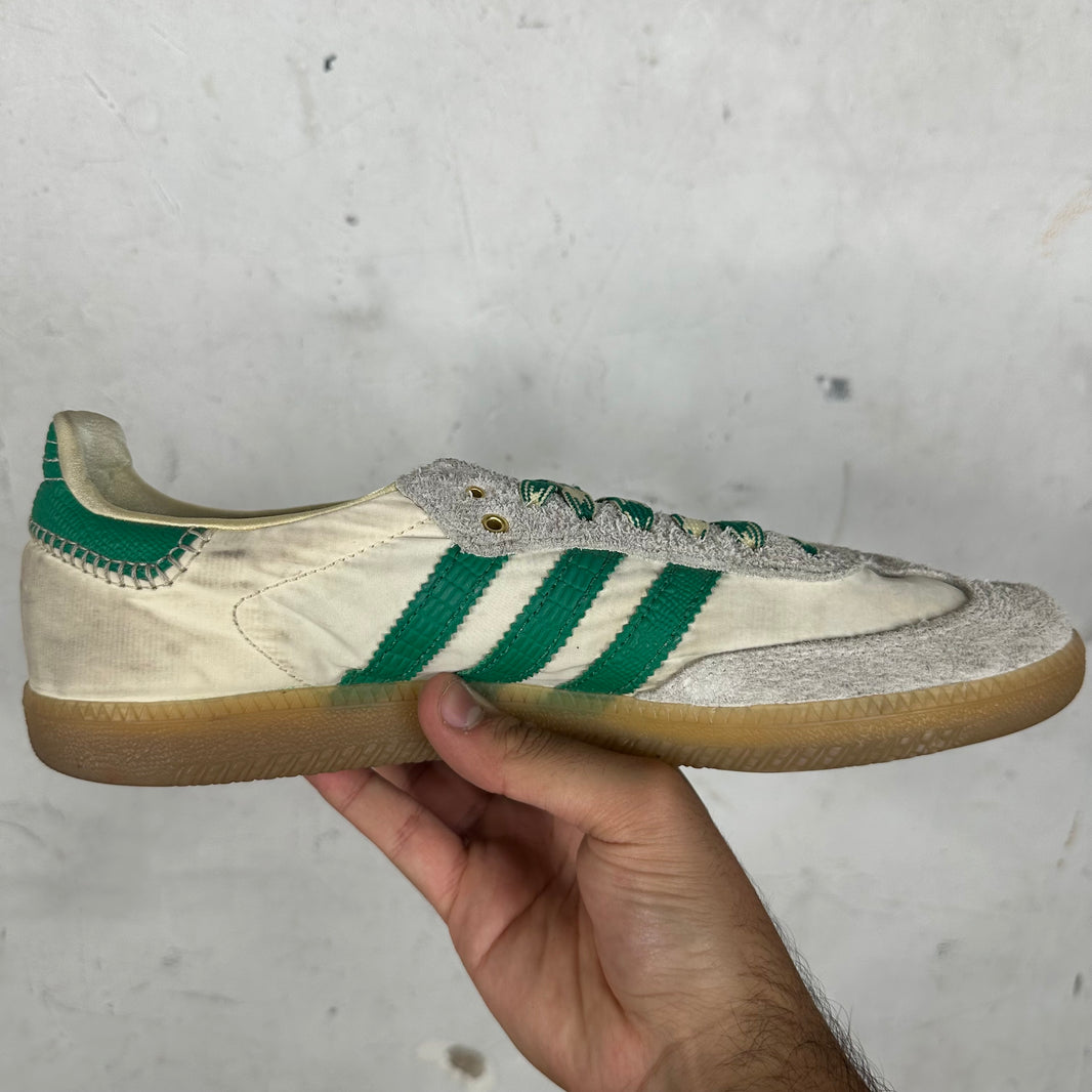 Adidas x Wales Bonner Nylon Green Sambas