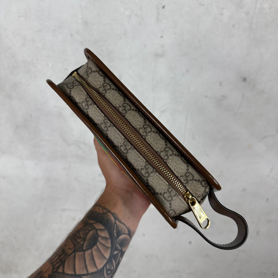 Gucci Not Fake Monogram Toiletry Bag