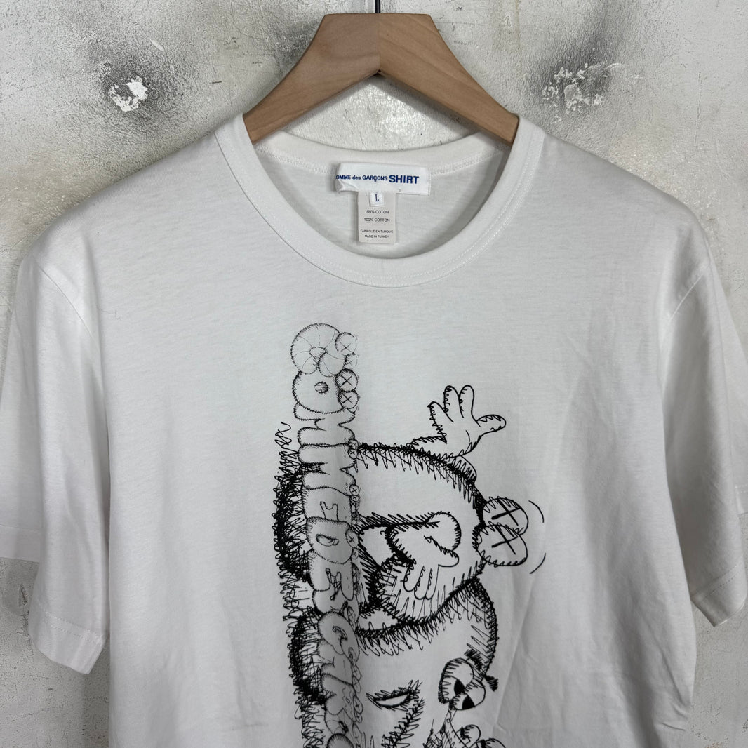 Comme Des Garcons Shirt x Kaws T-Shirt