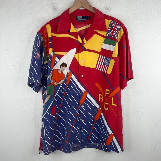 Polo Ralph Lauren 1992 Vintage Paddles Button Up Shirt