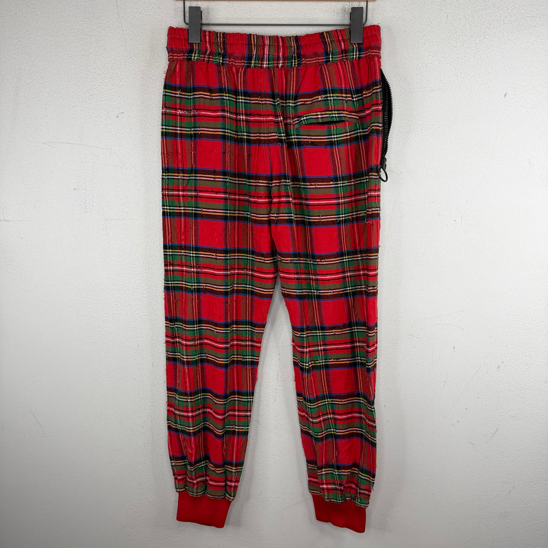 Off White Umbro Plaid Pants