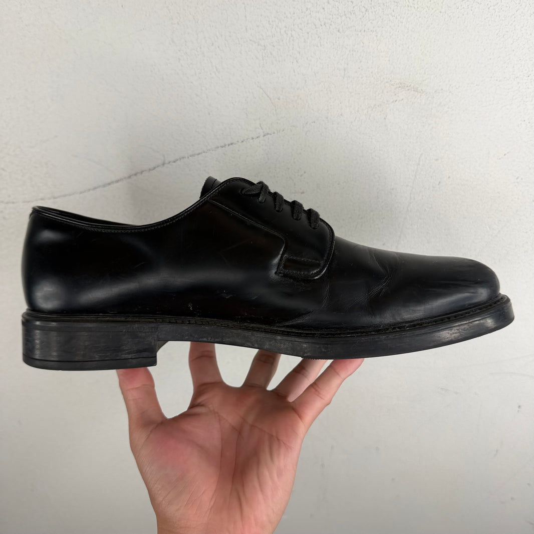 Prada Black Derbies