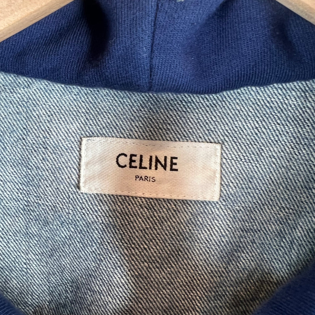 Celine Hooded Denim Jacket