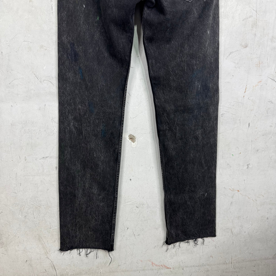 Margiela Charcoal Painter Jeans
