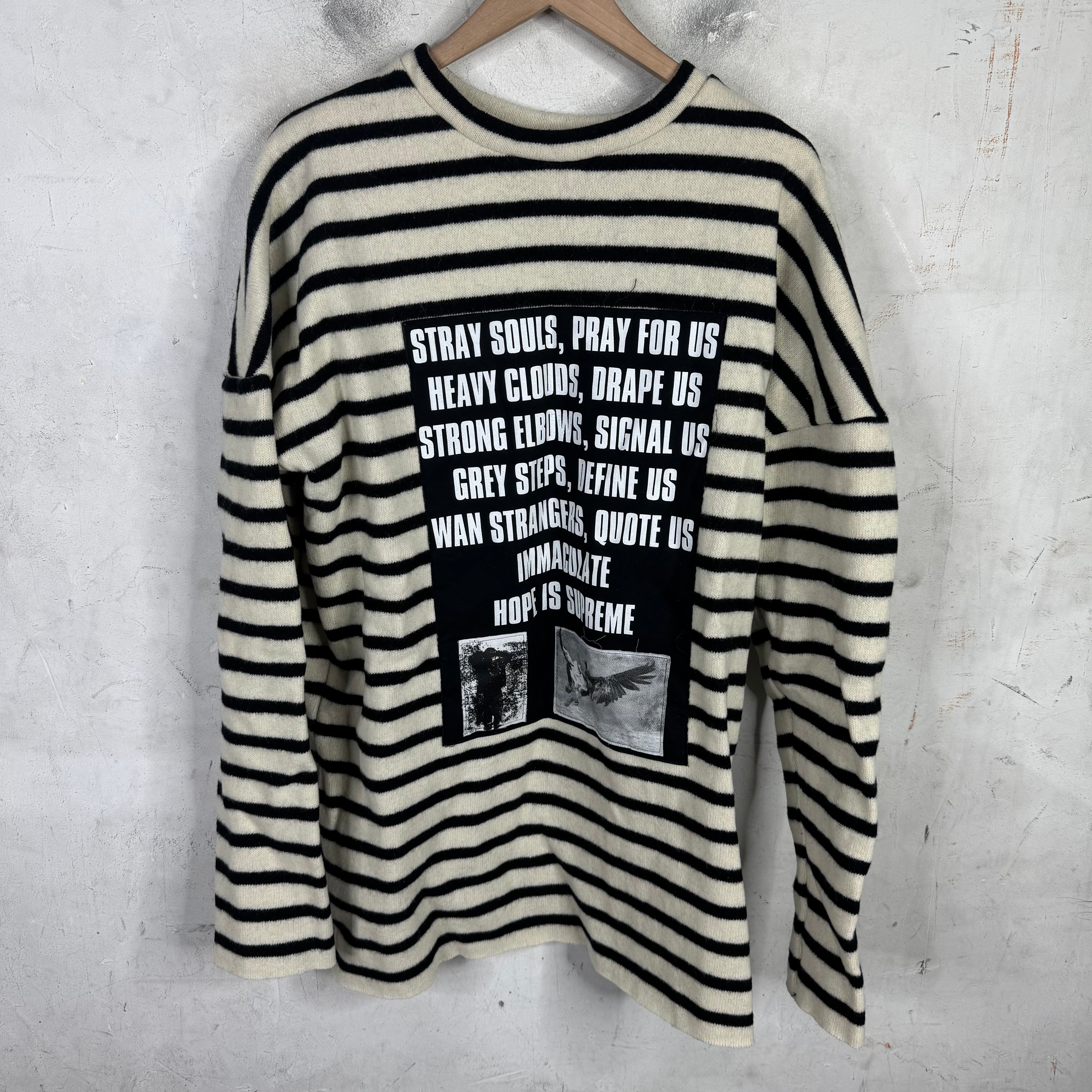 Raf Simons Redux Striped Sweater – www.Lukes.store