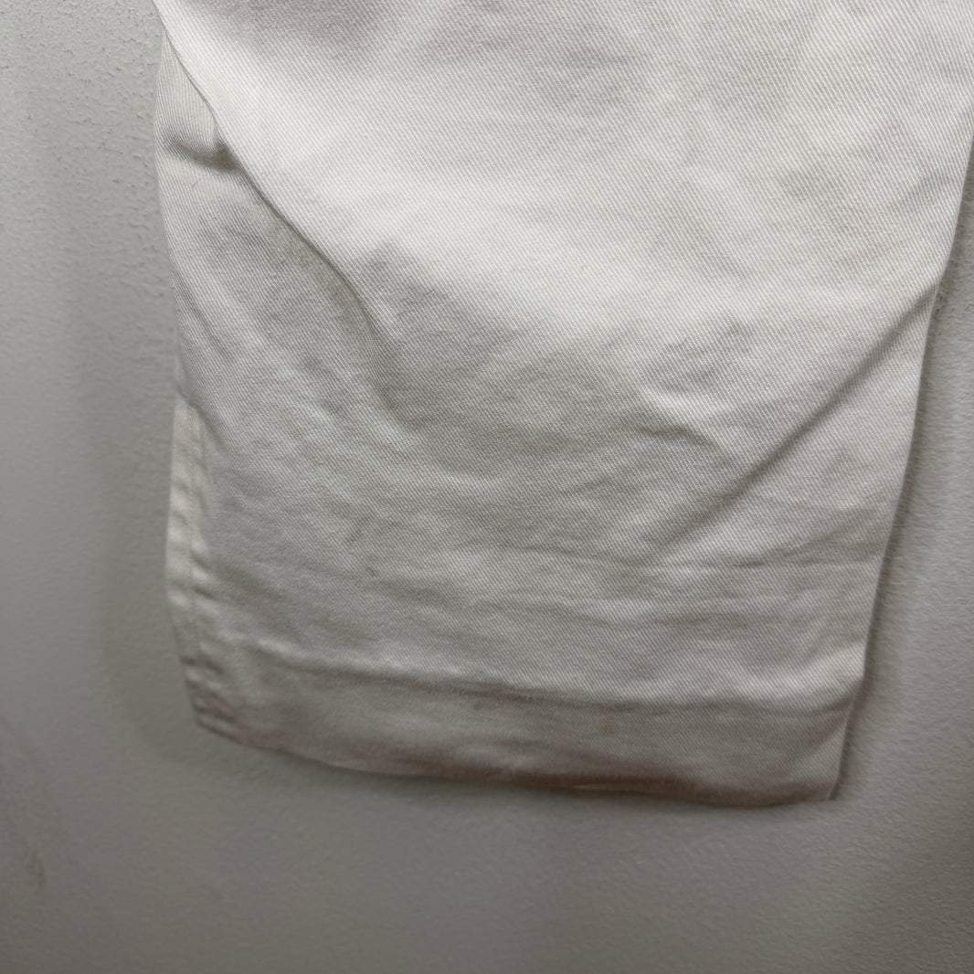 Margiela White Adjustable Waist Trousers