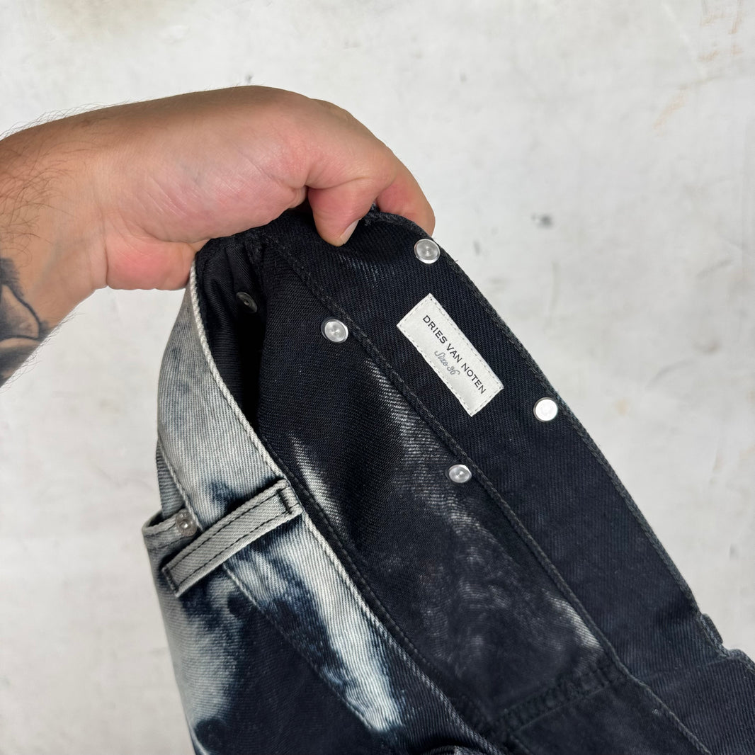 Dries Van Noten Dyed Indigo Loose Jeans