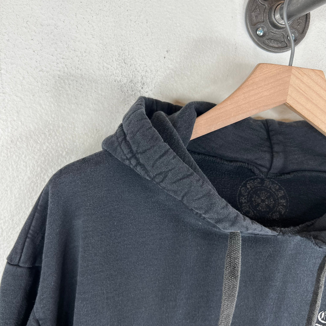 Chrome Hearts Smoked Vertical Logo Hoodie