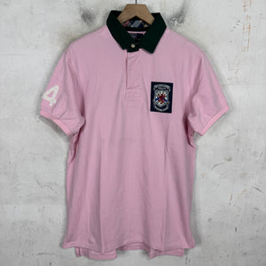 Ralph Lauren Pink Crested Polo