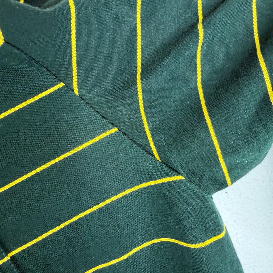 Miu Miu Green Striped L/S T-Shirt