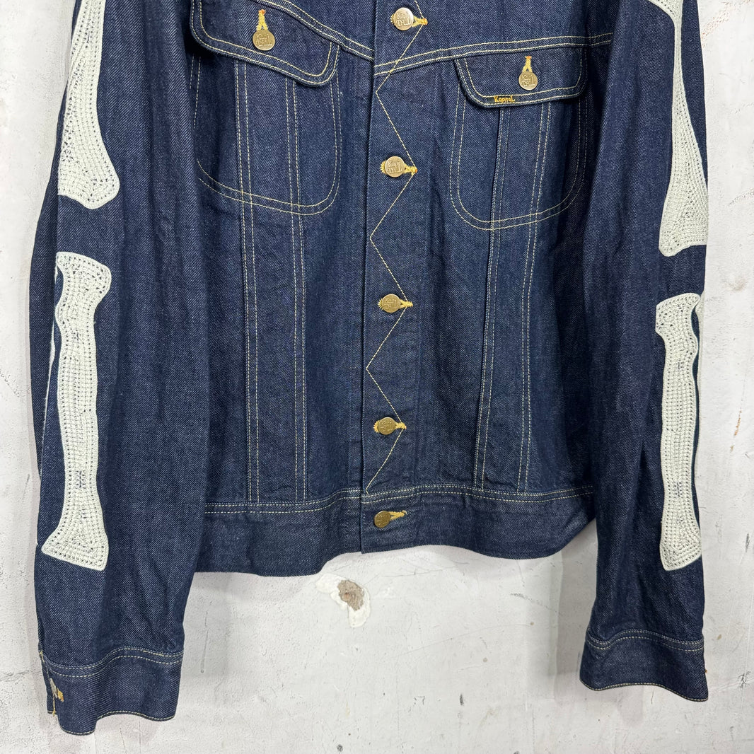 Kapital Bones Denim Trucker Jacket