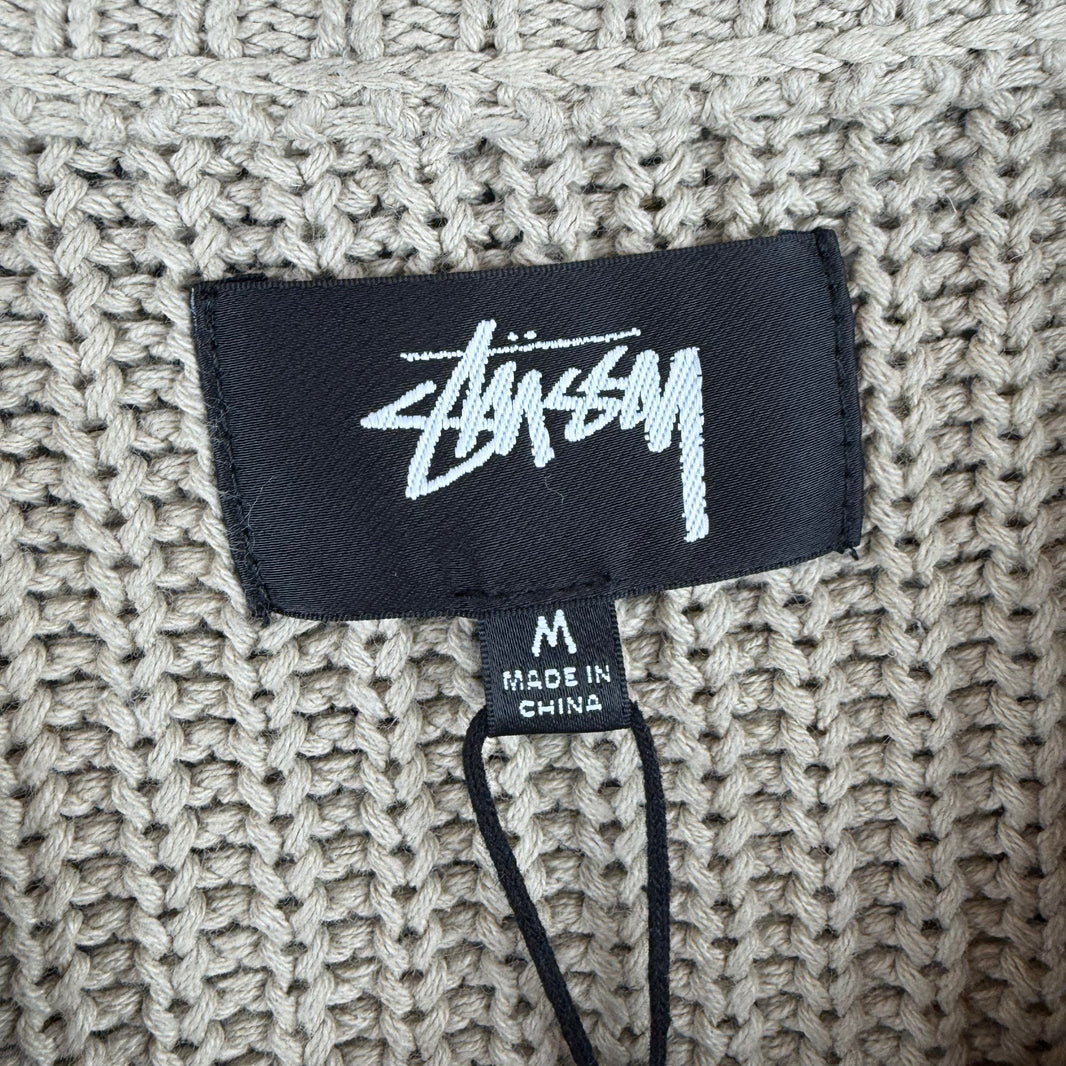 Stussy Leopard Knit Sweater