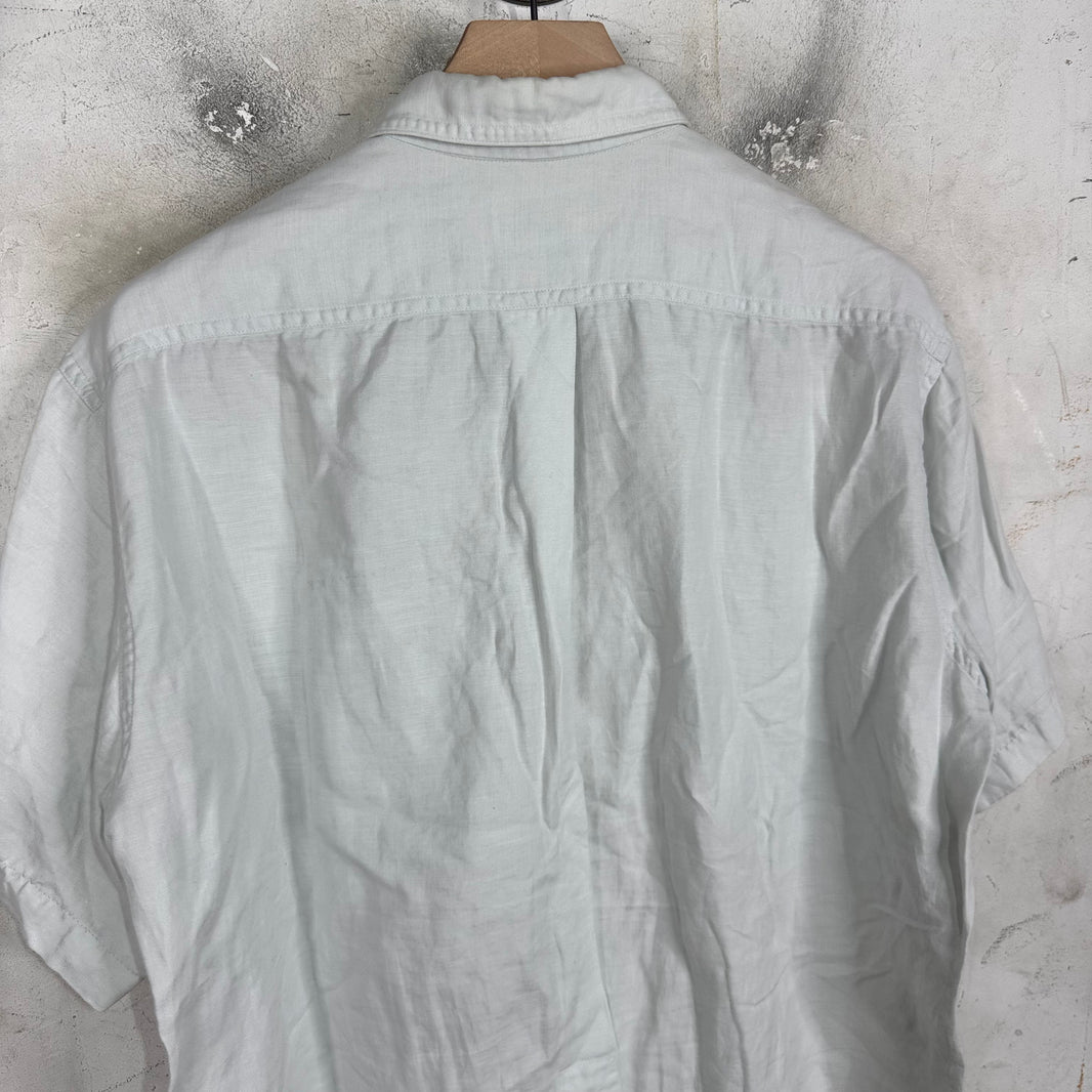 Issey Miyake Logo S/S Buttoned Shirt