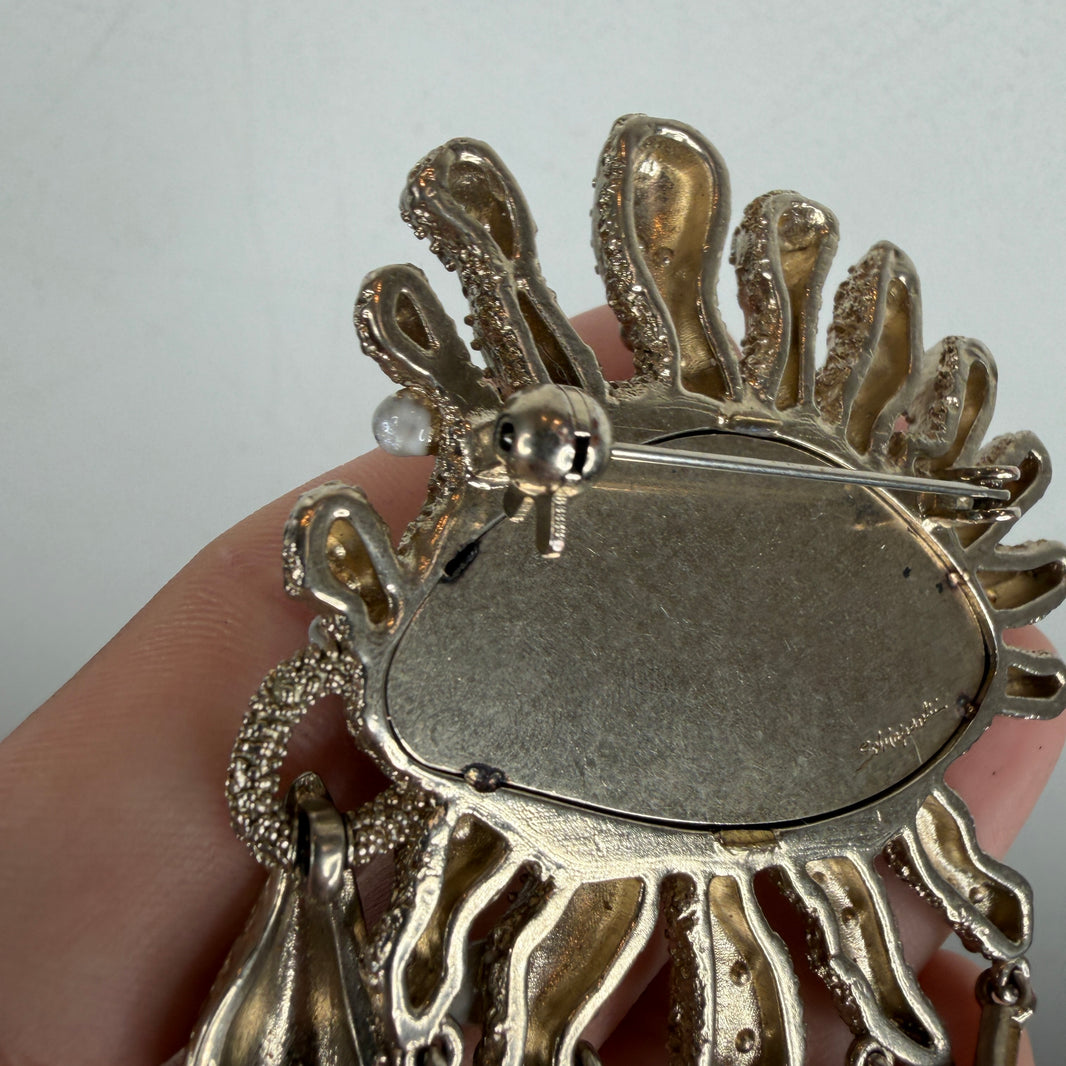 Schiaparelli Bursting Eye Brooch