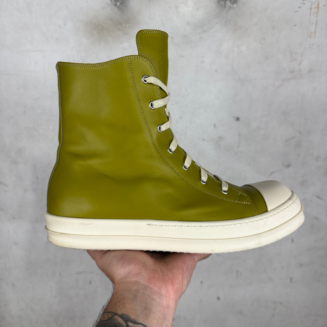 Rick Owens Acid Leather Ramone Highs