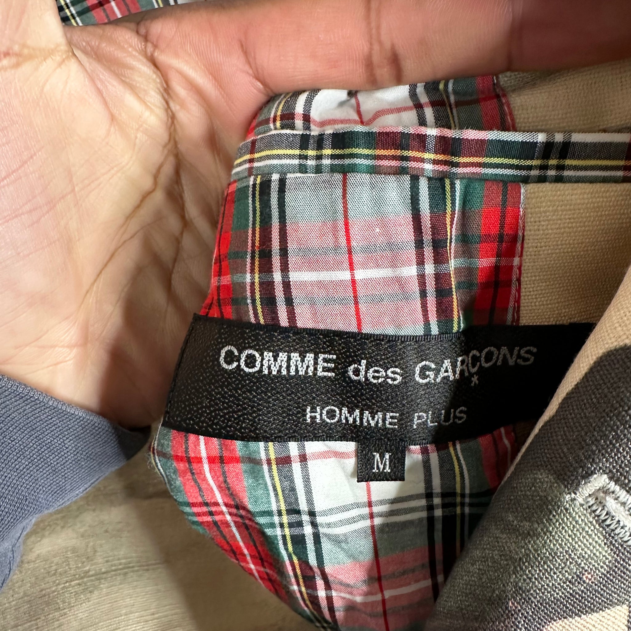 Comme Des Garçons Ripped Golfers Suit Jacket