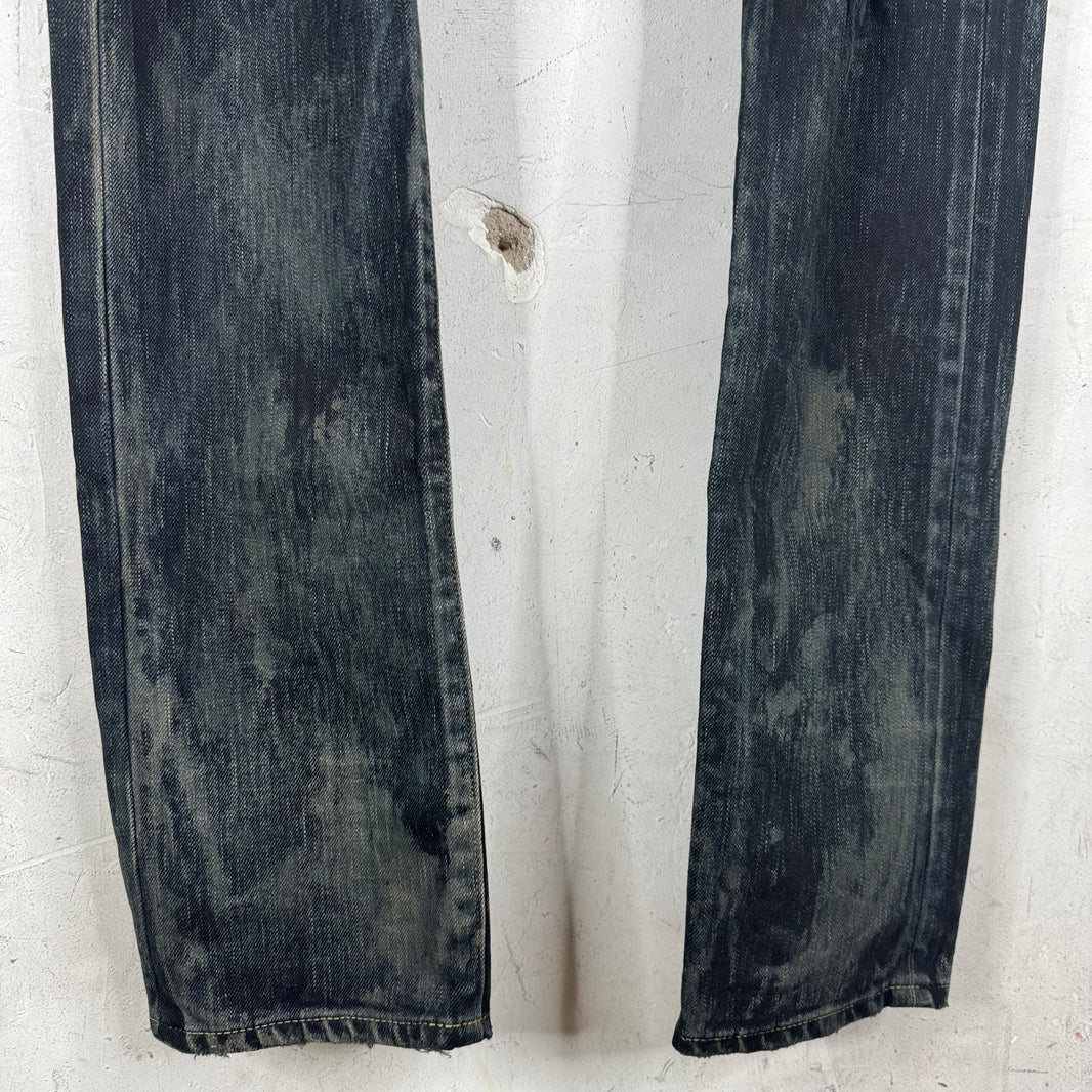 Saint Laurent D02 Oil Spill Jeans