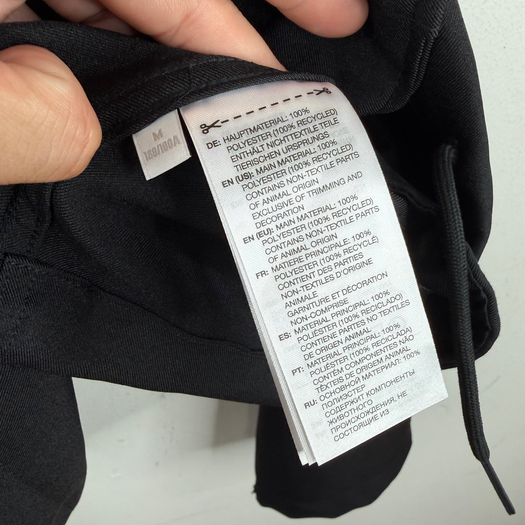Y-3 Black Distressed Coaches Jacket