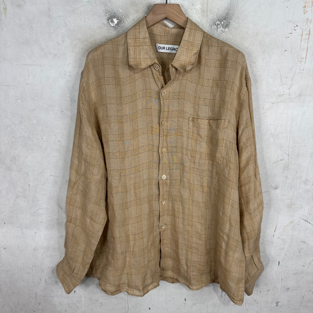 Our Legacy Plaid Above Shirt