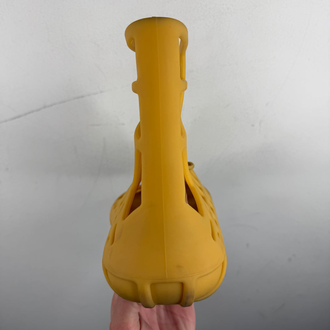 Bottega Veneta Yellow Atlas Sandals