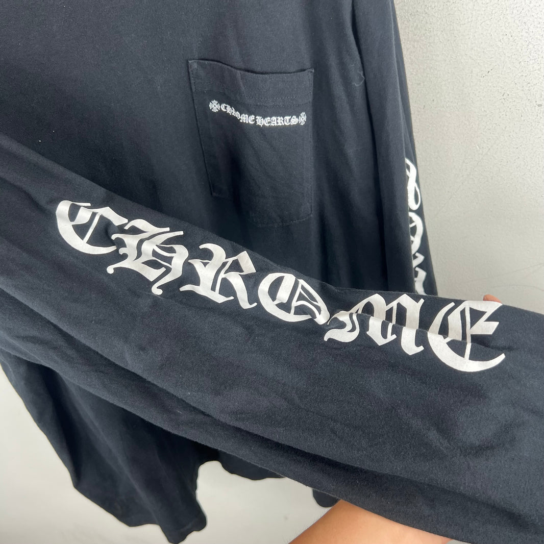 Chrome Hearts Cross Spine L/S T-Shirt