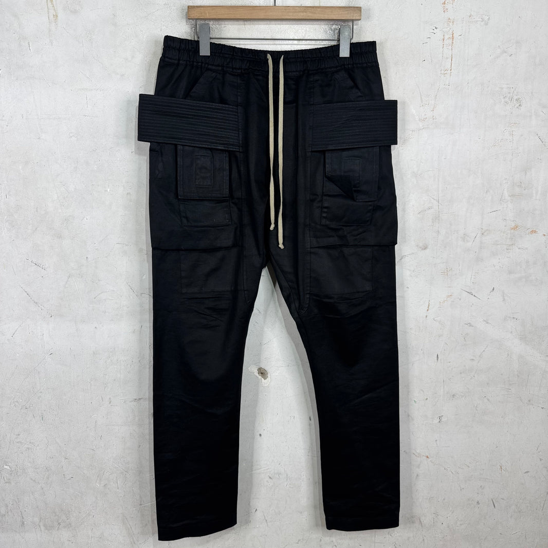 DRKSHDW Black Canvas Creatch Pants
