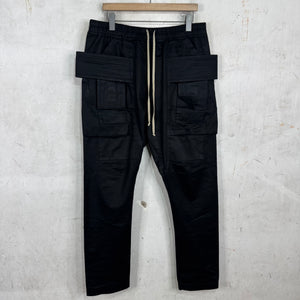 DRKSHDW Black Canvas Creatch Pants