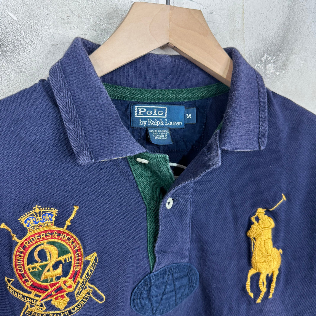 Ralph Lauren Navy Club Crest #2 Big Pony Polo
