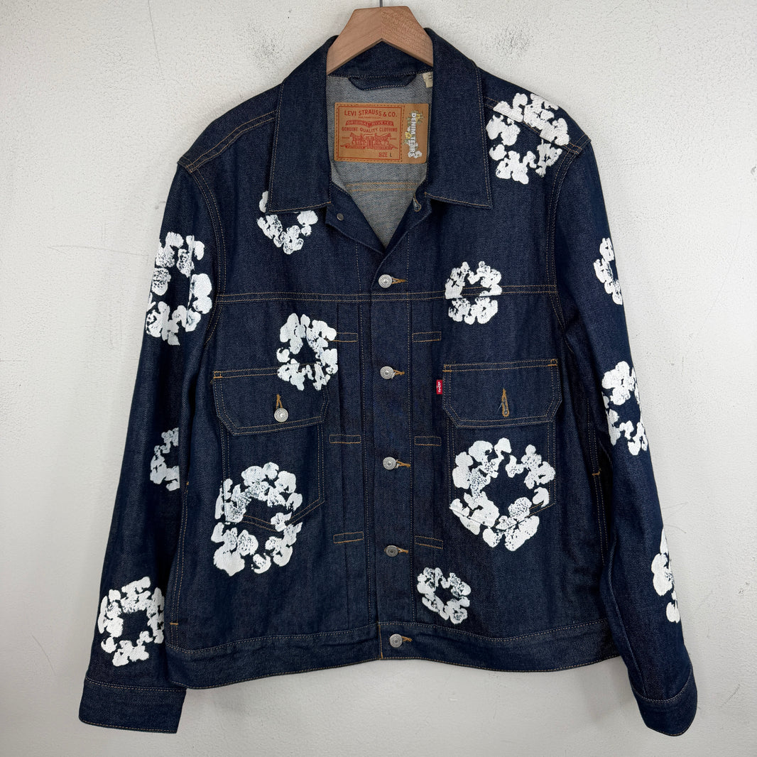 Denim Tears Blue Type 2 Denim Wreath Jacket