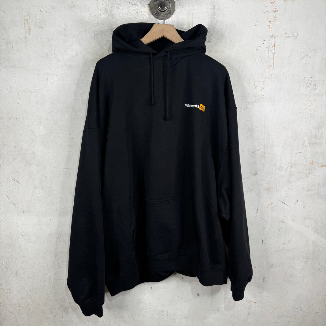 Vetements Porn Logo Hoodie