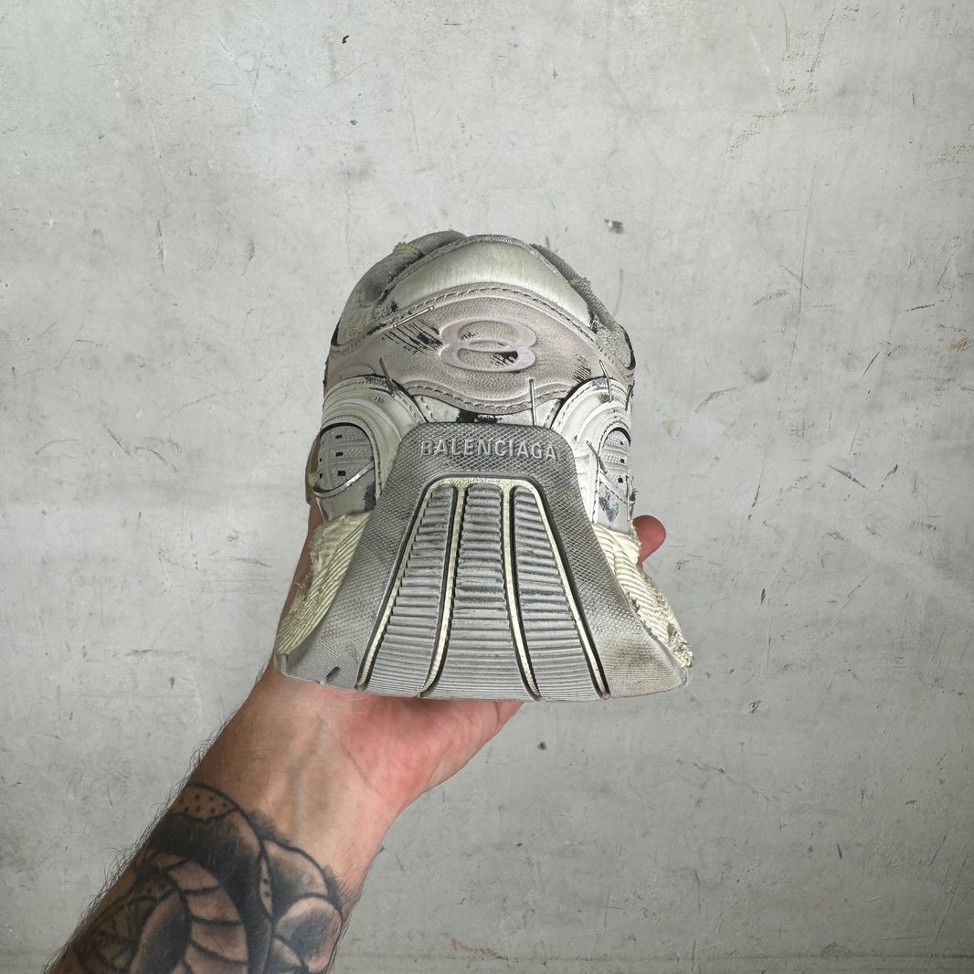 Balenciaga Grey Stapler Sneakers