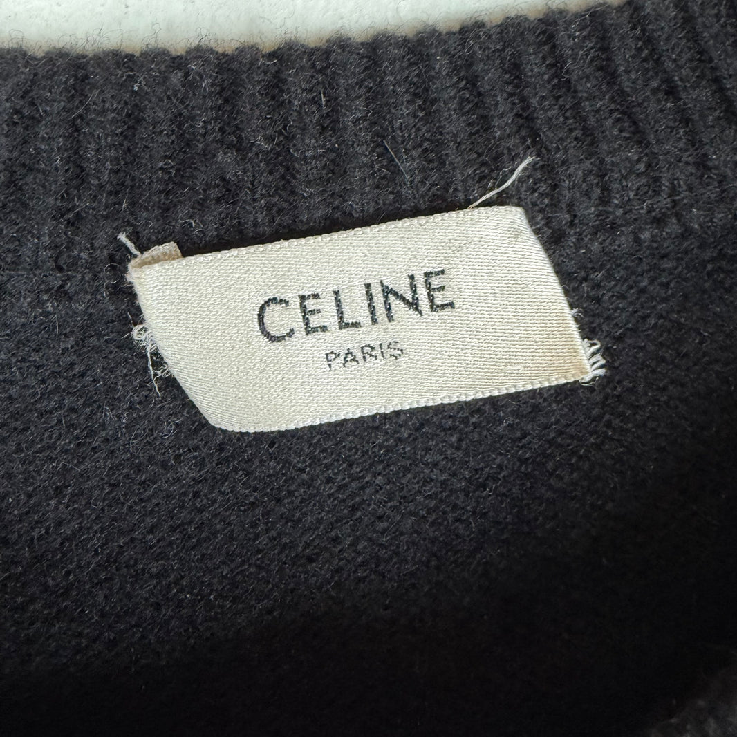 Celine Cashmere Knit Sweater