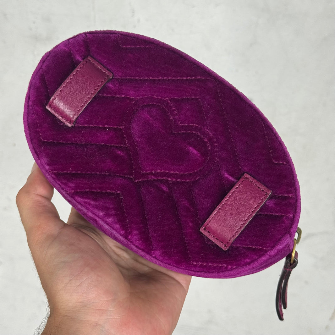 Gucci Velvet Belt Bag