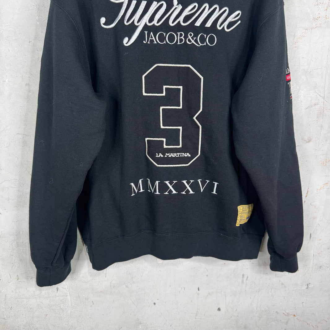 Supreme Jacob & Co Zip Up Sweatshirt