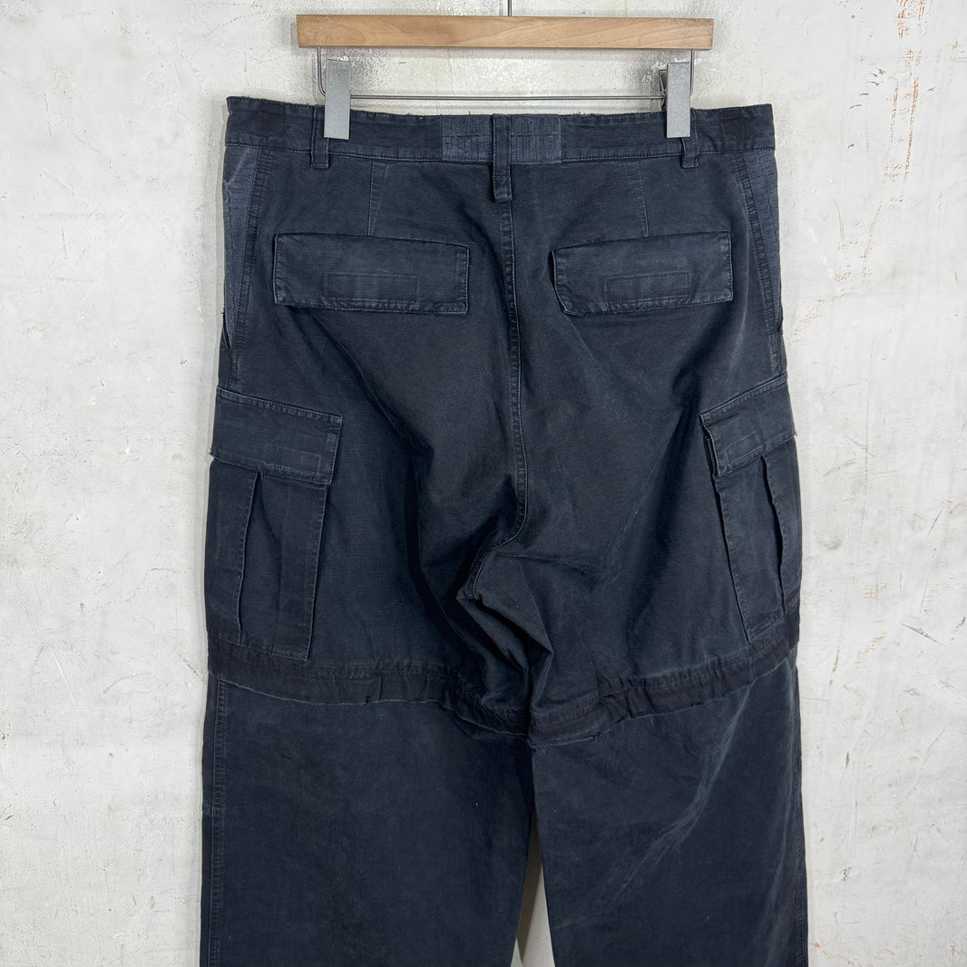 Balenciaga Painter Distressed Convertible Cargos