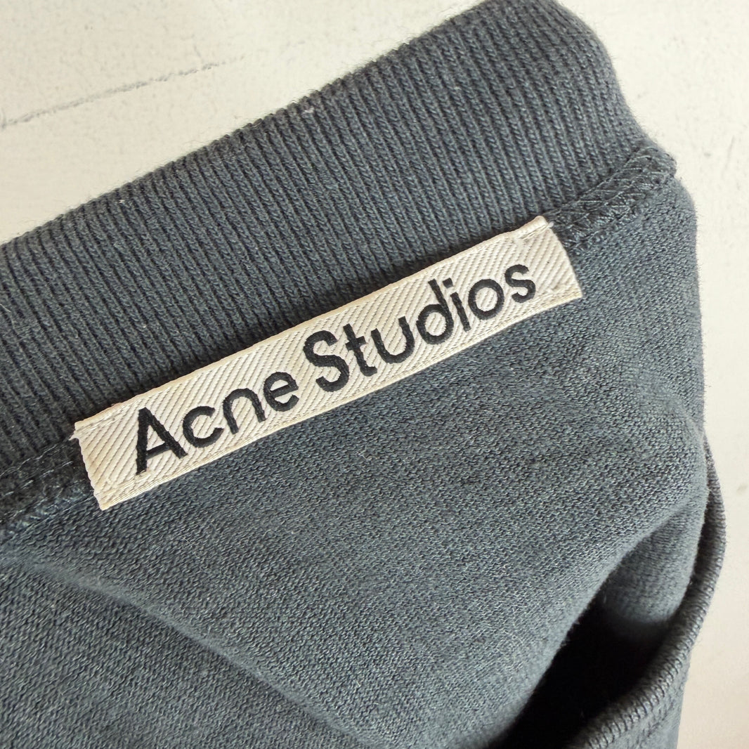Acne Studios Black Small Logo T-Shirt