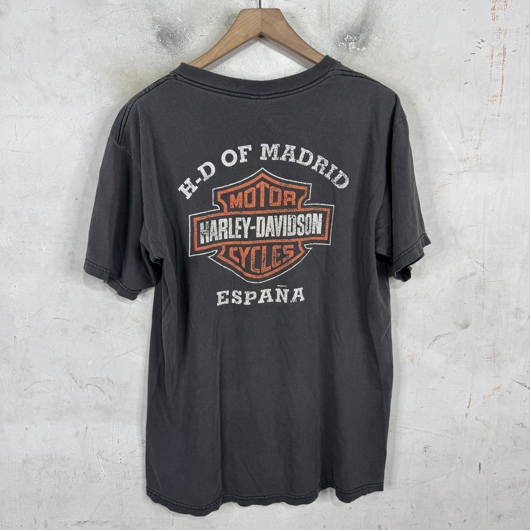 Vintage HD Madrid Eagle Smoked T-Shirt