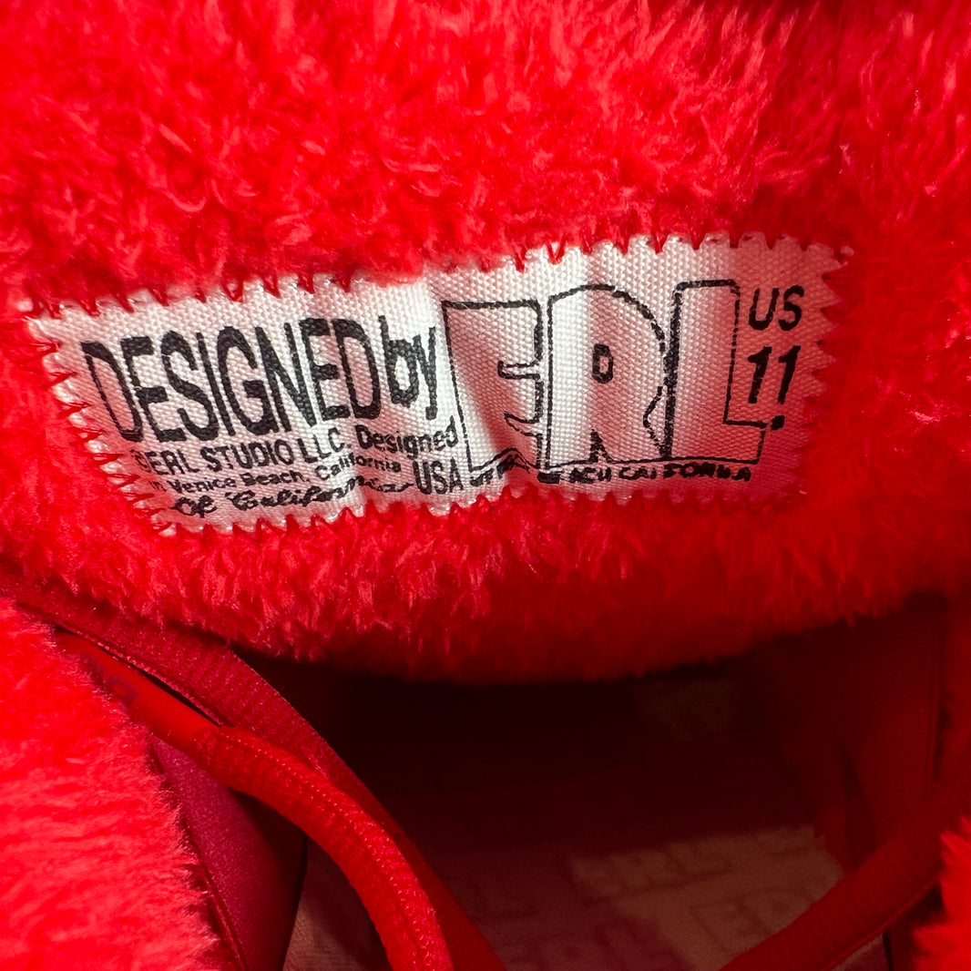 ERL Rouge Croco Vamp Sneakers