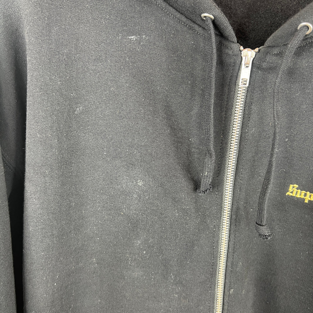Supreme Crest Studded Zip Up Hoodie