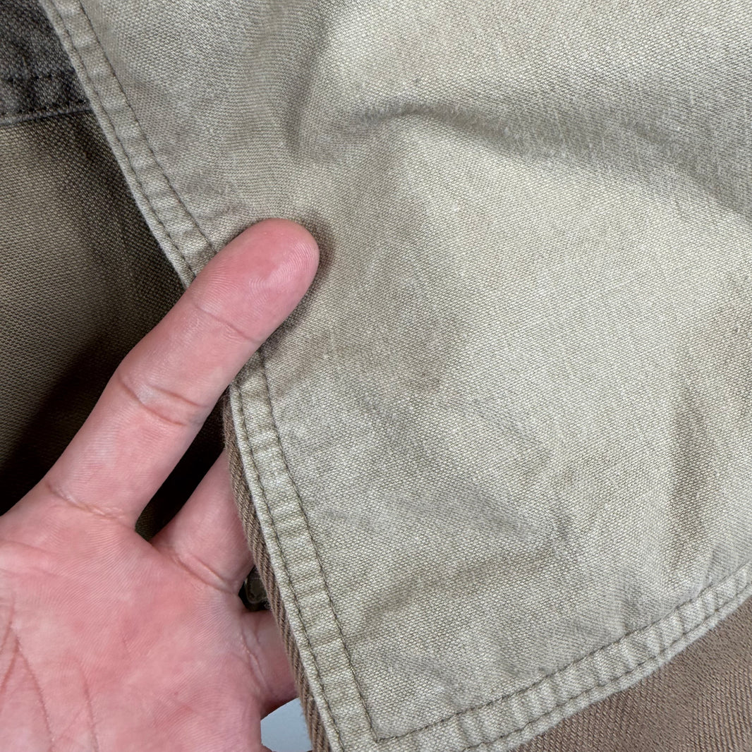 CDG Homme Canvas Patchwork Chore Jacket