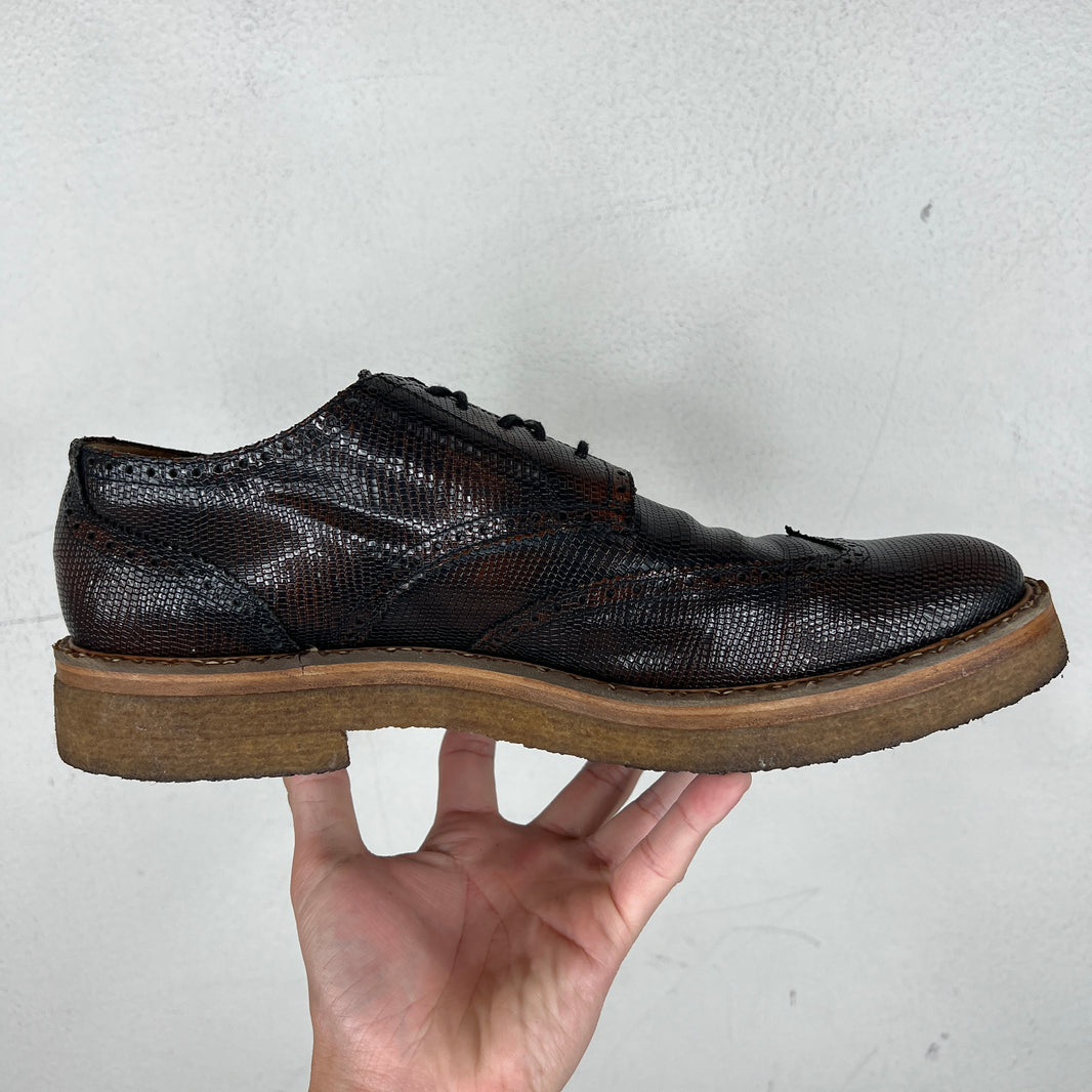 Dries Van Noten Brown Wingtip Derbys