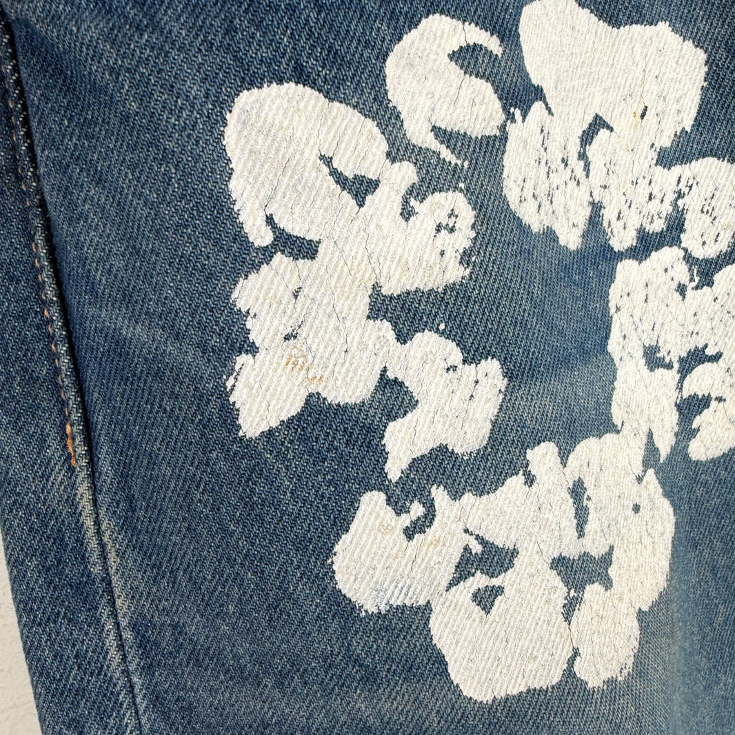 Denim Tears Levi's 501 Wreath Jeans