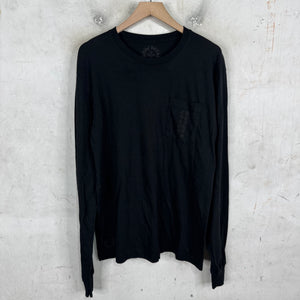 Chrome Hearts Vertical Logo Miami L/S T-Shirt