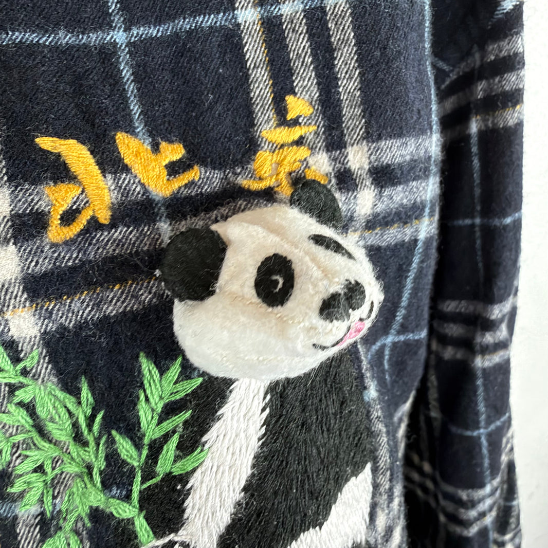 Doublet Panda Flannel Shirt