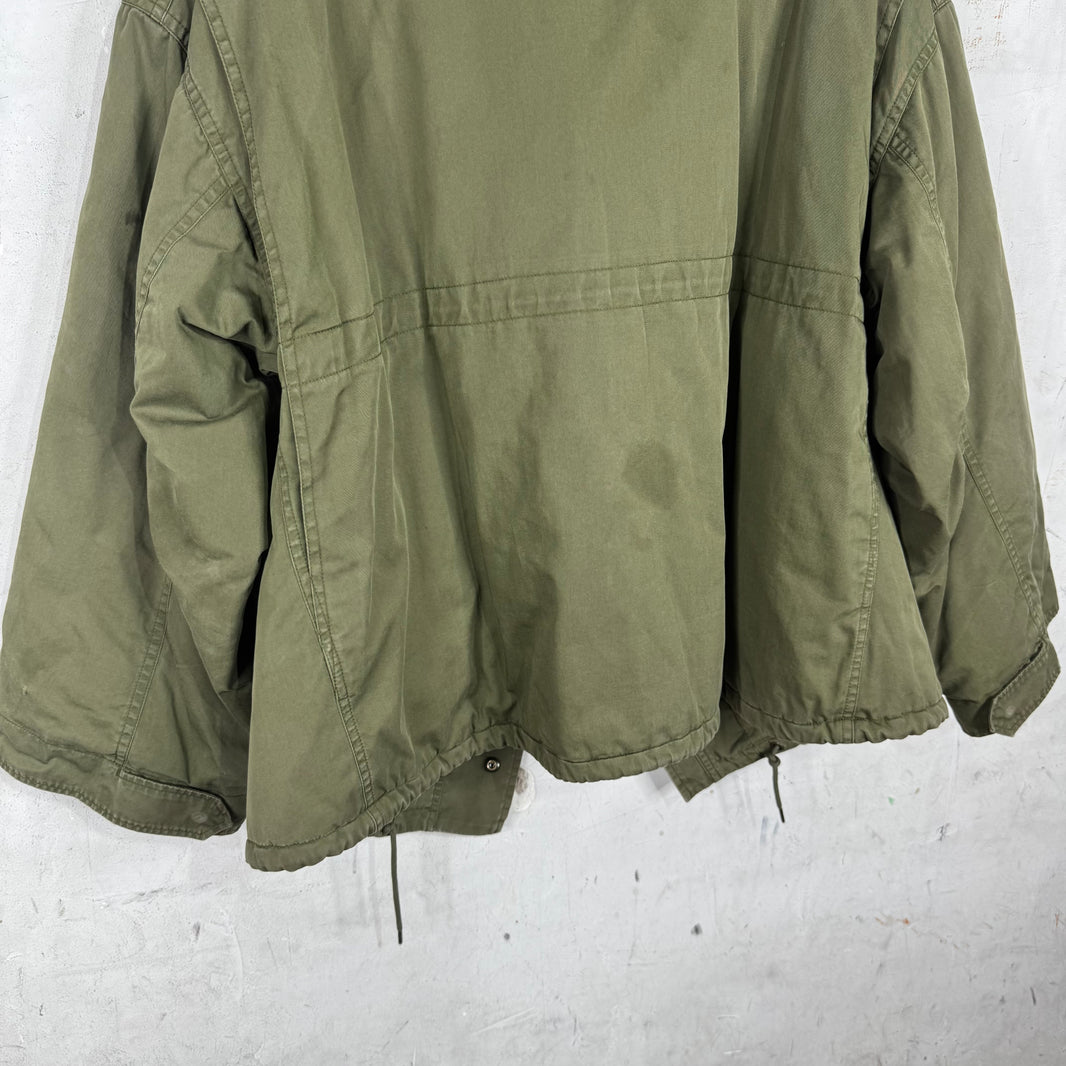 Balenciaga Khaki Swing Jacket