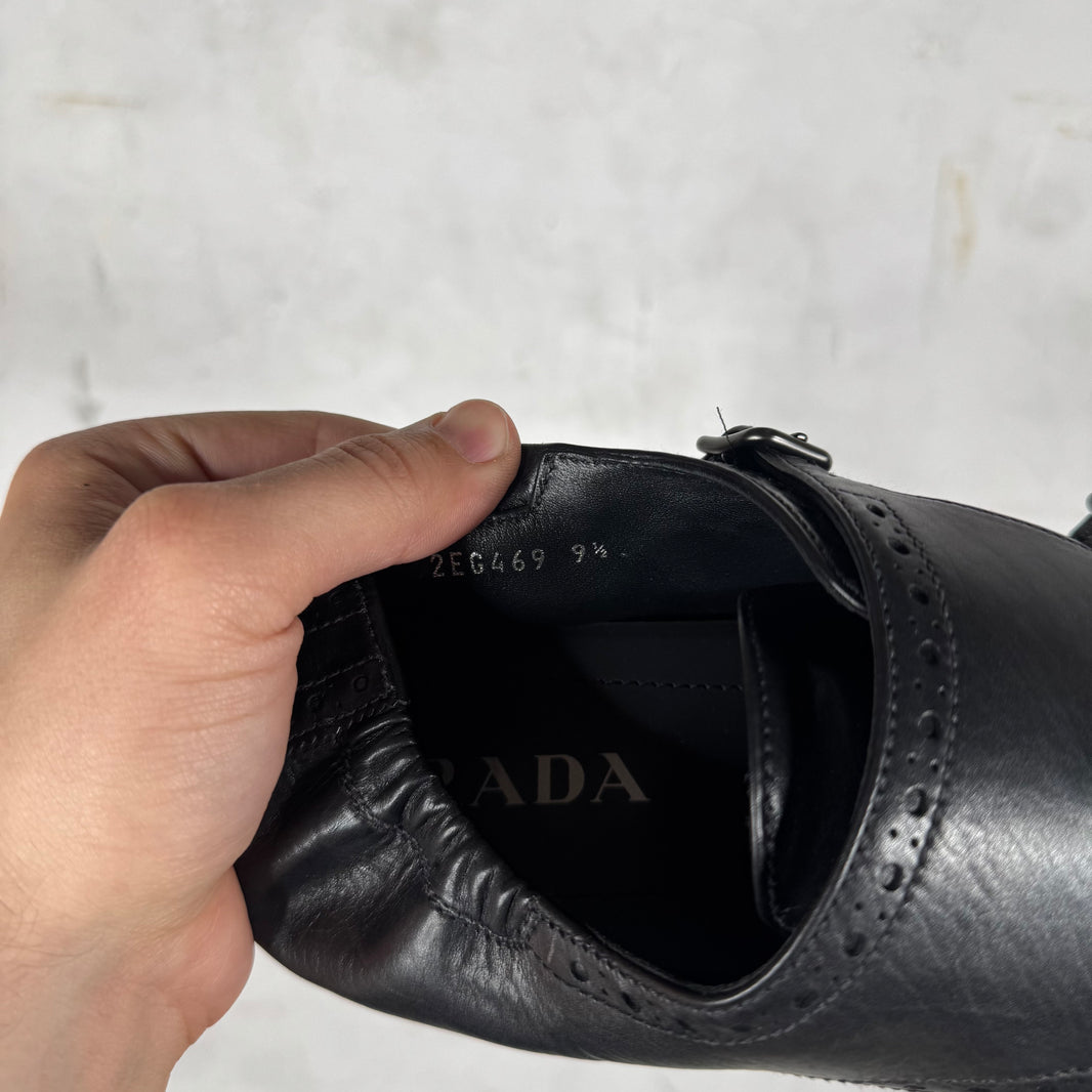 Prada Shuffle Double Monk Shoes