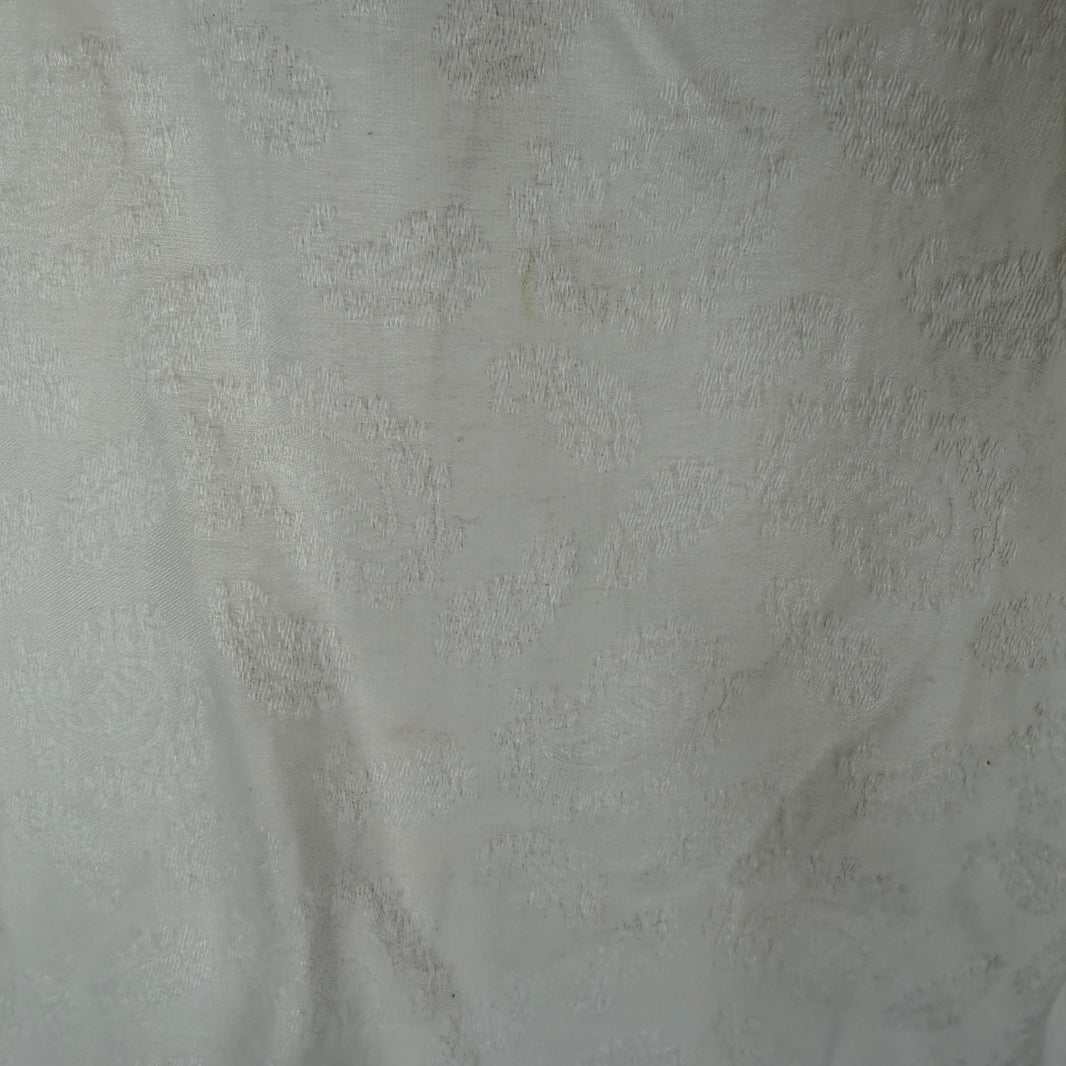 RRL White Floral Cropped Western Shirt