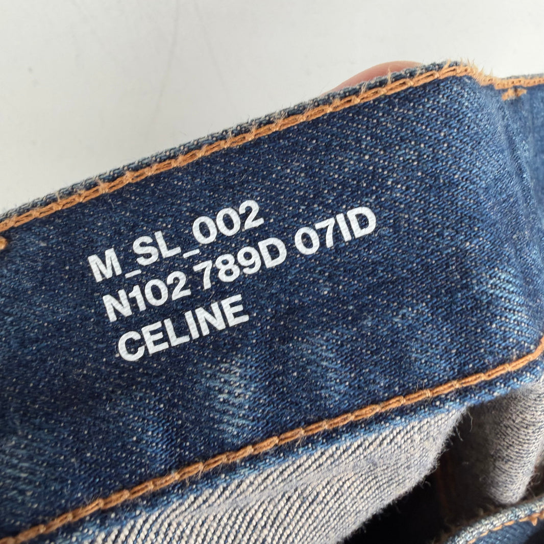 Celine SL_002 Dark Wash Slim Jeans
