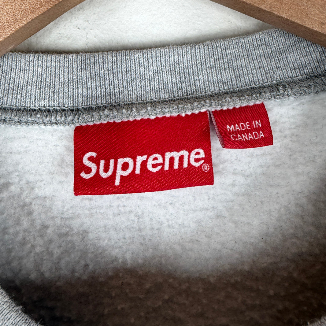 Supreme Black/Grey Box Logo Sweater