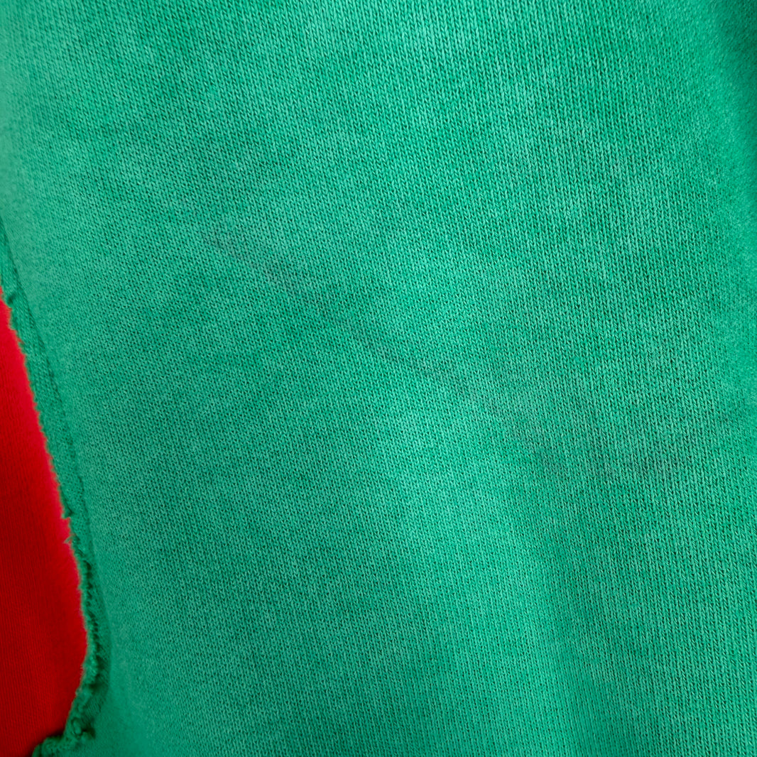 ERL Red/Green Swirl Hoodie